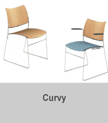 Besucherstuhl Curvy