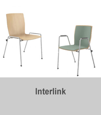 Besucherstuhl Interlink