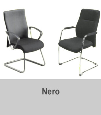 Besucherstuhl Nero