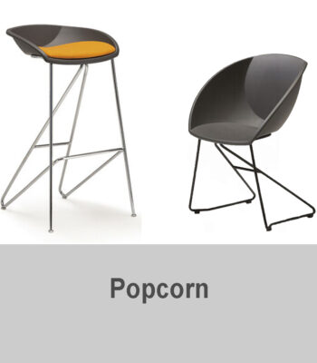 Besucherstuhl Popcorn