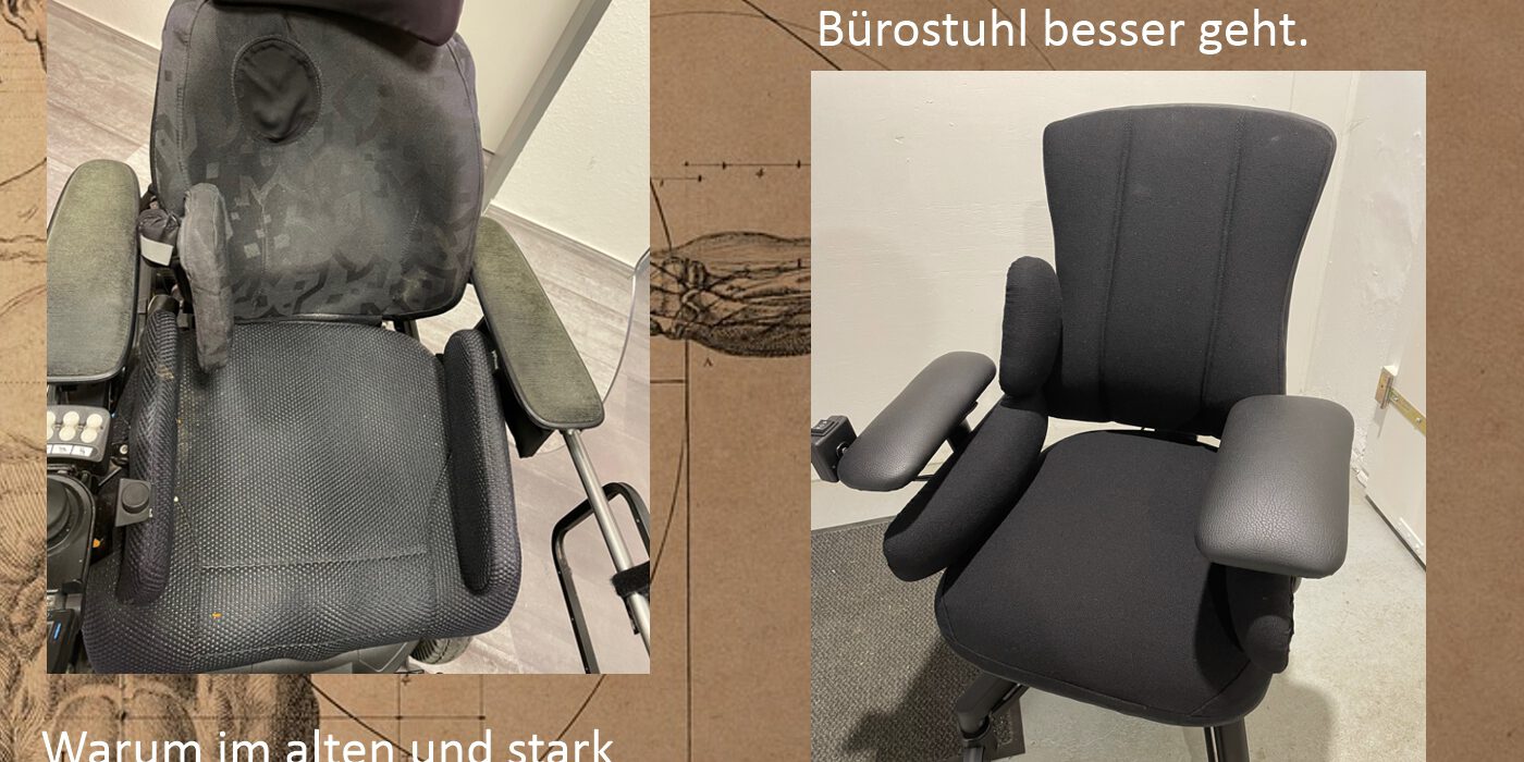 Orthopädischer Bürostuhl